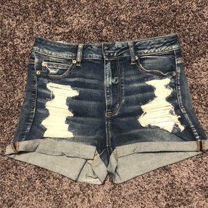 Distressed American Eagle Shorts
